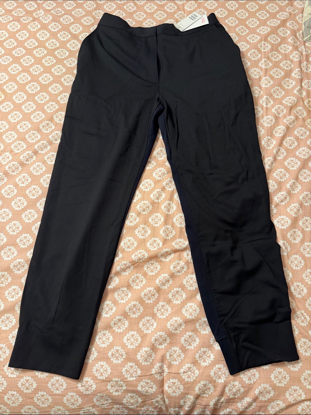 COS Classic Black/Navy Stretch Pants